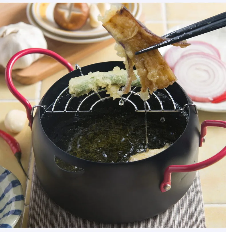 Японская сковорода антипригарная фритюрница P No Lampblack железная домашняя кухня