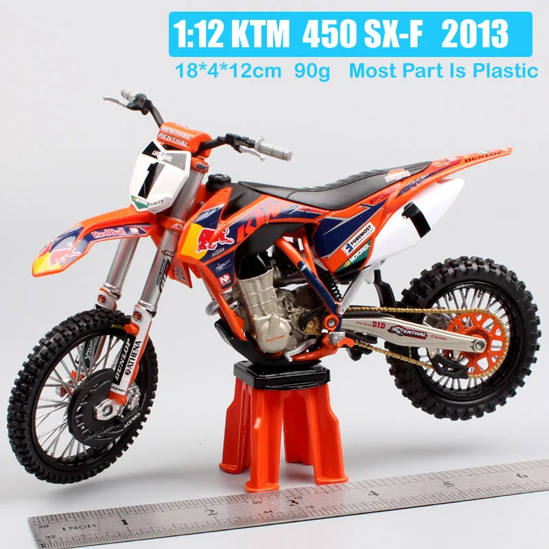 1/12 весы Automaxx KTM SX-F 45 № 1 Райан данжи redbull enduro dirt bike мотоцикл напитка red bull от производителя литья под давлением модель игрушка для детей