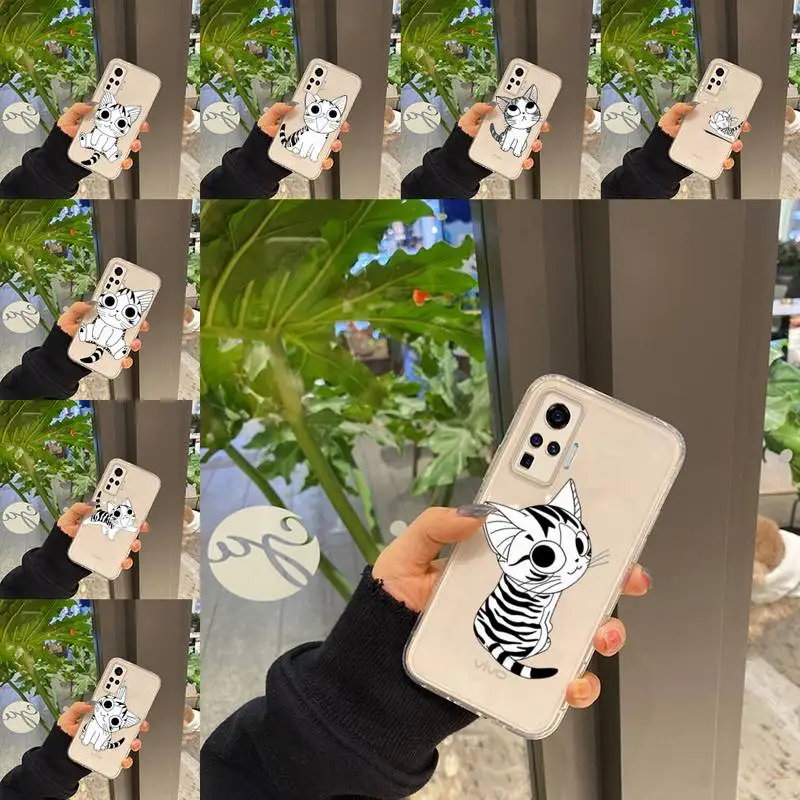 

christmas Phone Case Transparent For VIVO Y 97 93 85 81 75 73 71 70 69 67 66 55 53 50 52 51 30 20 19 11 S E Mobile bags