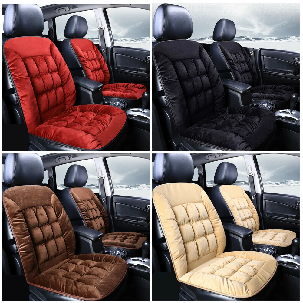 Universal Winter Front Car Seat Cushion Soft Warm Cover Pad Mat Plush 110*50cm | Автомобили и мотоциклы