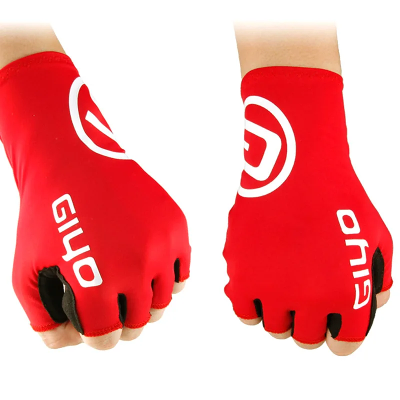 

Велосипедные перчатки GIYO BHD2, дышащие противоскользящие ударопрочные митенки с открытыми пальцами, 1 пара