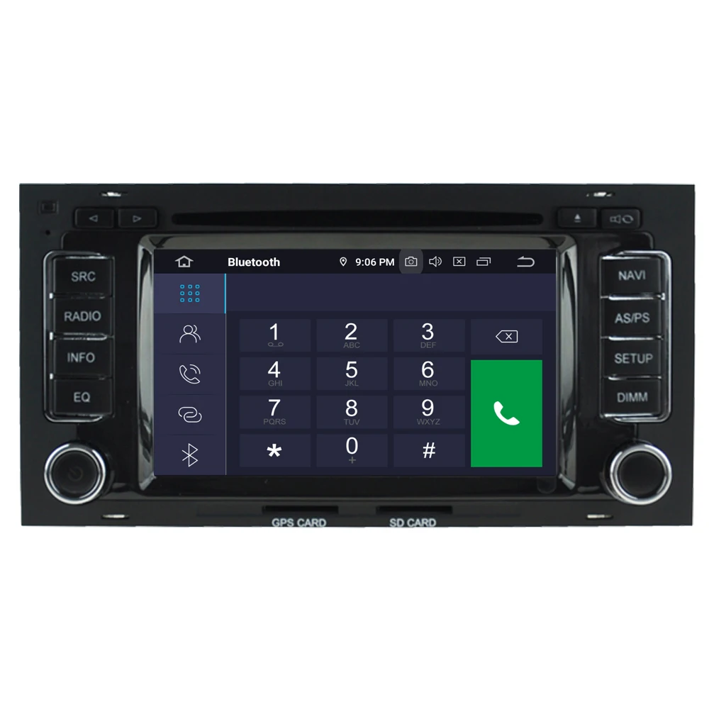 Автомобильный мультимедийный плеер RoverOne для Volkswagen Touareg T5 Multivan Android 10