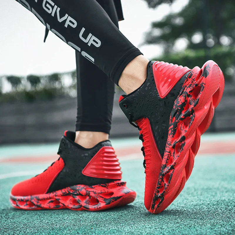 

2021 fashion new men's casual sneakers high-top fashion trendy men's basketball shoes explosions Adult casual shoes