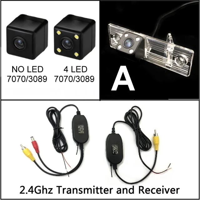 A wireless n Camera Для Chevrolet Aveo Optra Lacetti Captiva Orlando Epica Cruze Takuma Автомобильная камера заднего вида для парковки ночного видения - Название цвета: A wireless n Camera