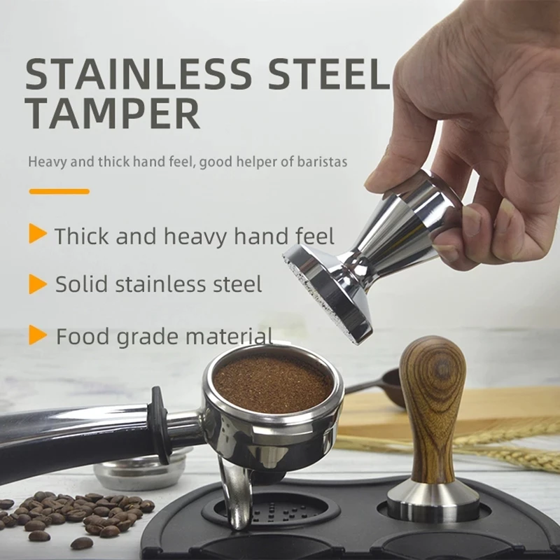 Ручной Кофе Силиконовая накладка трамбовочный коврик бариста эспрессо