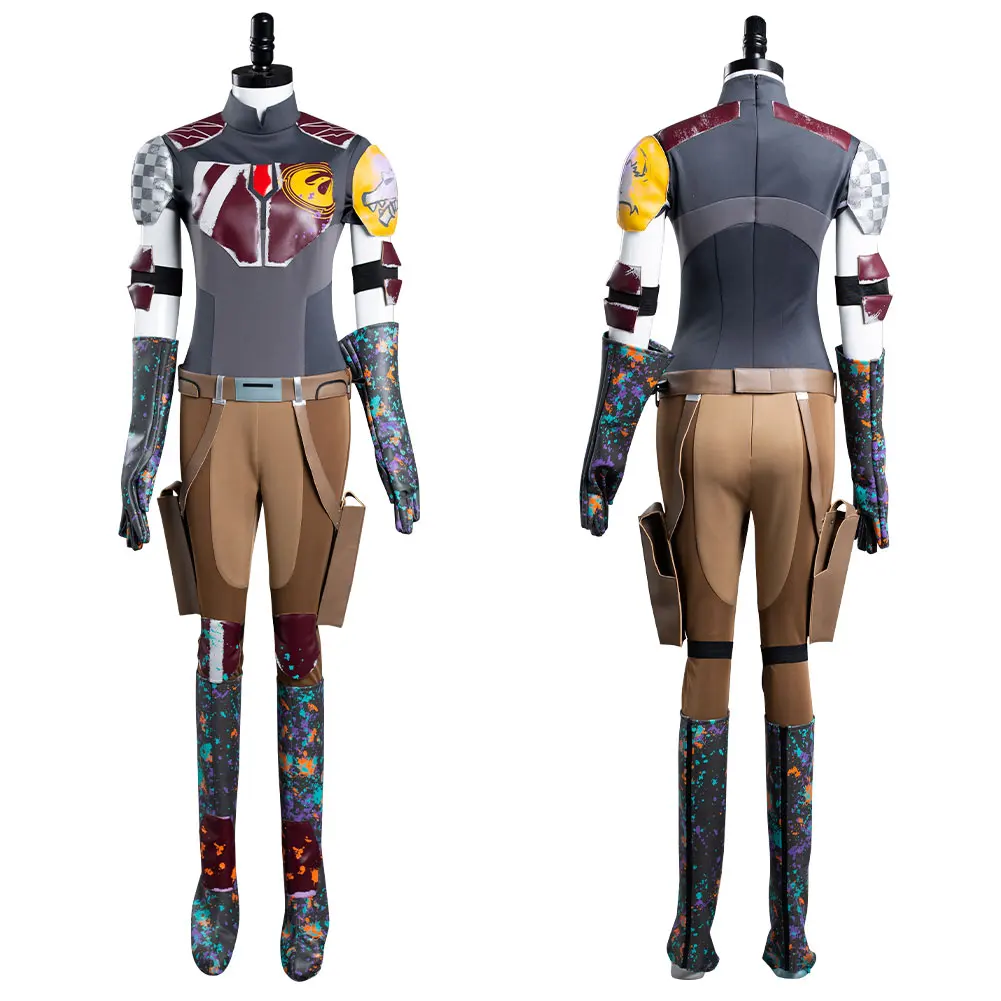 

Star Cosplay Sabine Wren Cosplay Costume Outfits Uniform Halloween Carnival Suit