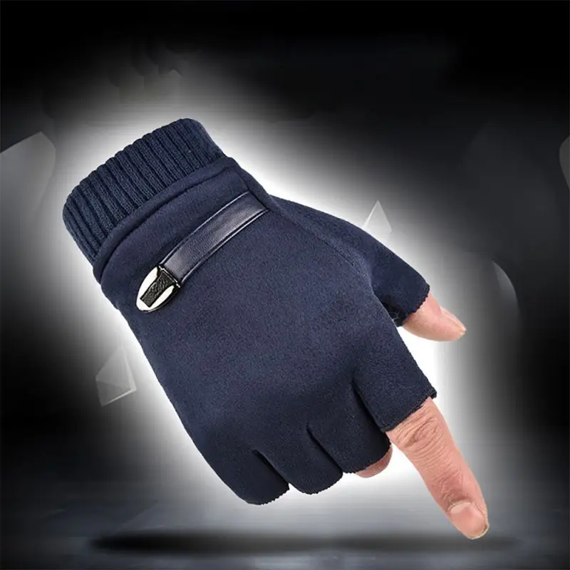 Зимние уличные спортивные перчатки с холодным сопротивлением без пальцев