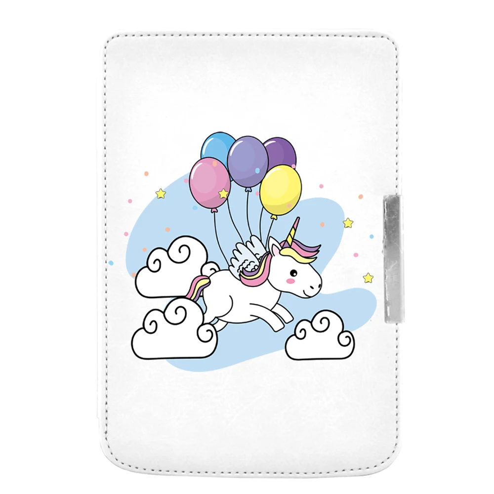 Чехол из искусственной кожи с принтом для pocket book touch lux 3 626 plus чехол для чтения книг+ Защитная пленка для экрана(также подходит для 614/615 plus/624/626