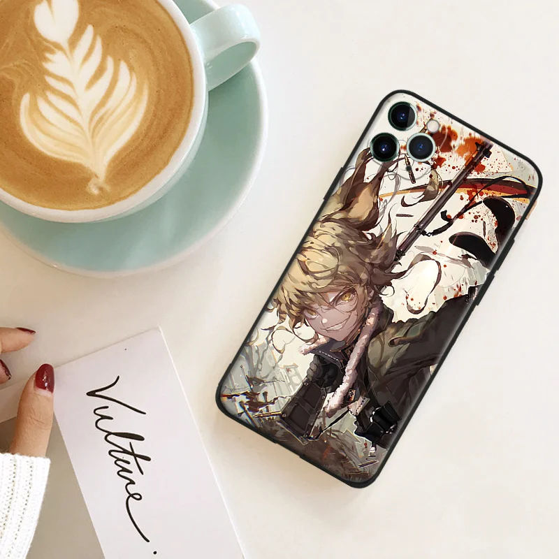 the saga of tanya the little girl silicone phone case for iphone se 6 6s 7 8 plus x xr xs 11 12 mini pro max glass cover shell free global shipping