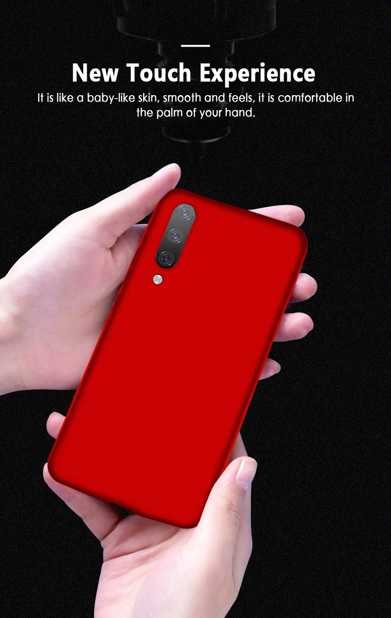Для Xiaomi mi CC9 простой прочный дышащий Броня мягкая задняя крышка силиконовый чехол ТПУ для Xiao mi CC9 цветные Защитные чехлы для телефонов