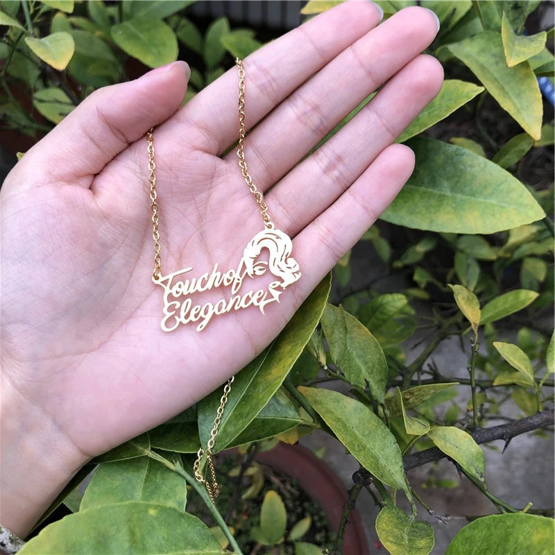 Рождественское индивидуальное детское ожерелье для рисования художественное