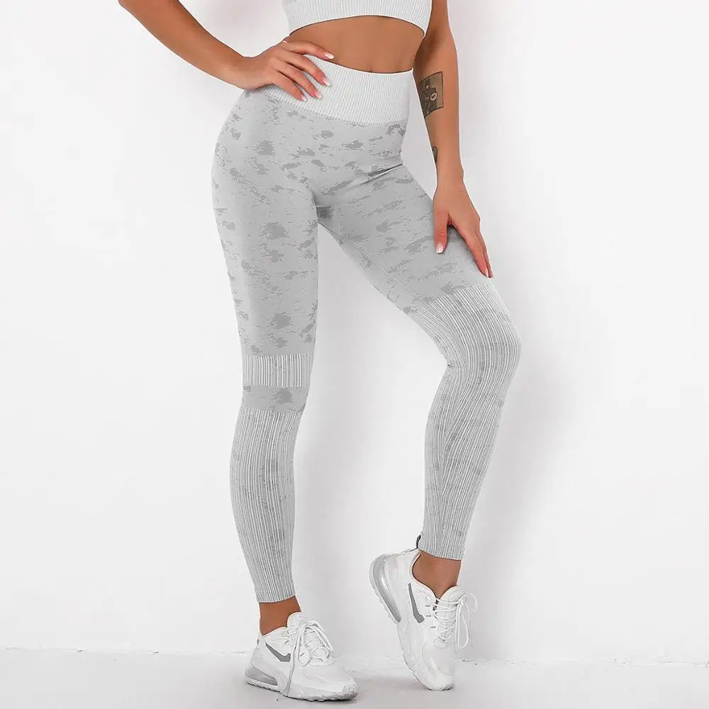 

Women Yoga Pants High-Waisted Breathable Leggings Workout Running Training Fitness Suit