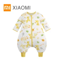 XIAOMI MIJIA, детский спальный мешок с постоянной температурой, детская одежда, детский комбинезон, хлопковый, дышащий, комфортный