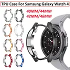 Защитный чехол для Samsung Galaxy Watch 4 Classic 4246 мм, мягкий бампер из ТПУ с покрытием для умных часов, чехол для Galaxy Watch 4 40 мм44 мм