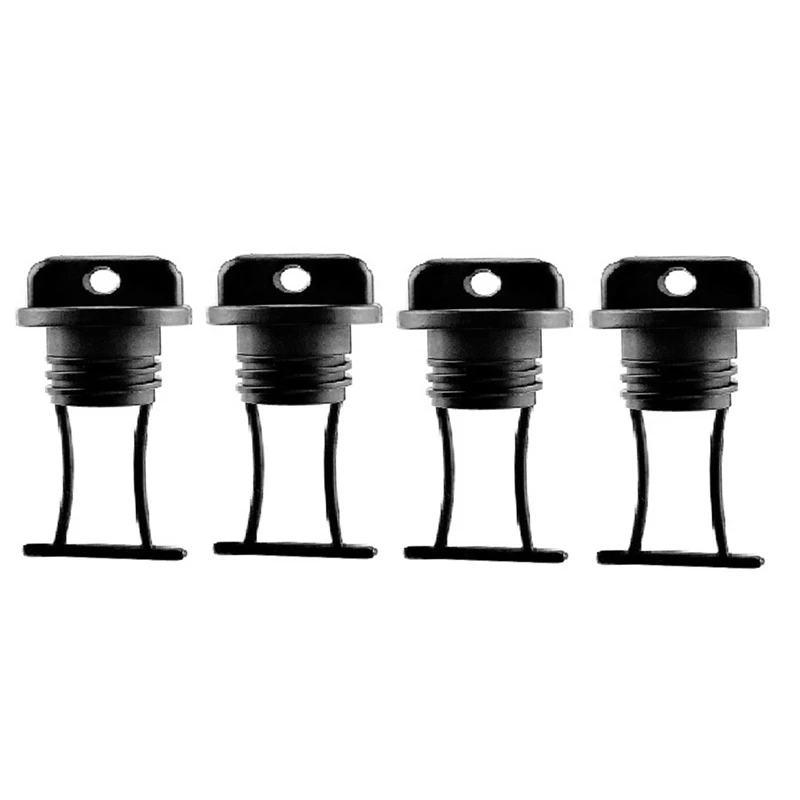 

4PCS Marine Drain Plug Plastic Boat Drain Plug Kayak Accessories for Canoe Marine Boat Fishing
