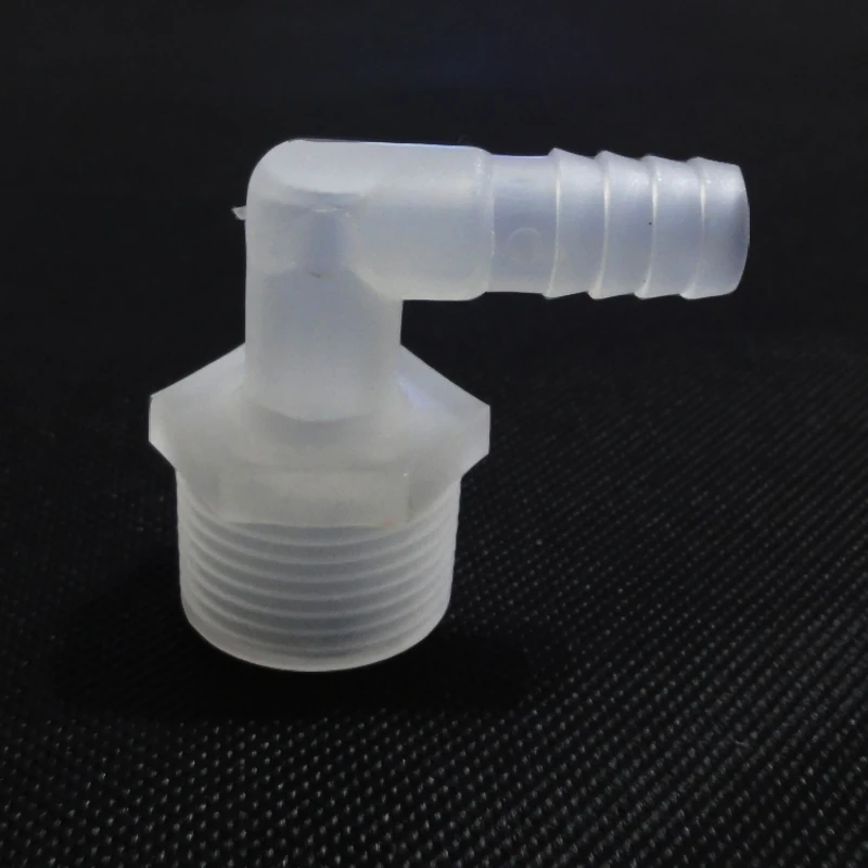 

5pcs G1/8 G1/4 G3/8 G1/2 Male Thread Plastic Elbow connector hose joint