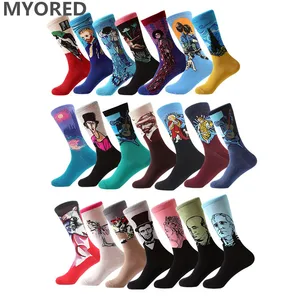 Носки унисекс MYORED, хлопковые, с 3d рисунком, 1 пара