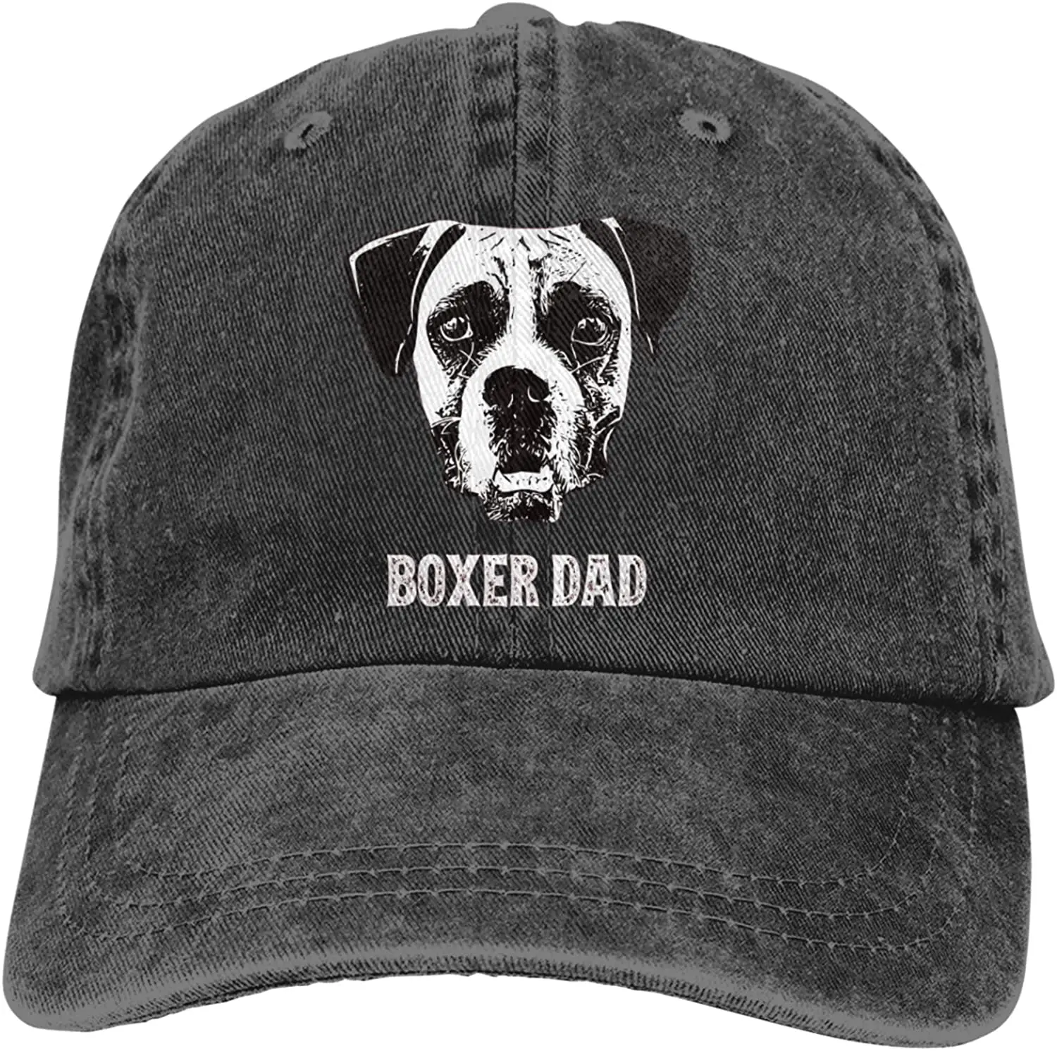 

Boxer Dog Baseball Cap Dad Hat Adjustable Vintage Washed Cotton Funny for Women Men Unisex Trucker Hats