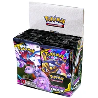 324pcsbox new pokemon cards unified minds ex gx team up trade collection card evolutions english game trading card kids toys