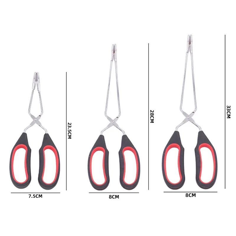 

BBQ Tools BBQ Clip Grilling Tongs Food Tong With Long Handle Salad Bread Roast Serving Clip Kitchen Baking Tongs BBQ Accessories