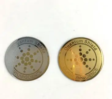 Quantum shield 24K gold противорадиационная наклейка с отрицательными ионами защита 3G | 4G Φ