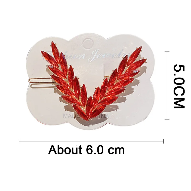 Женская заколка для волос V роскошная блестящая Заколка пряжка с кристаллами