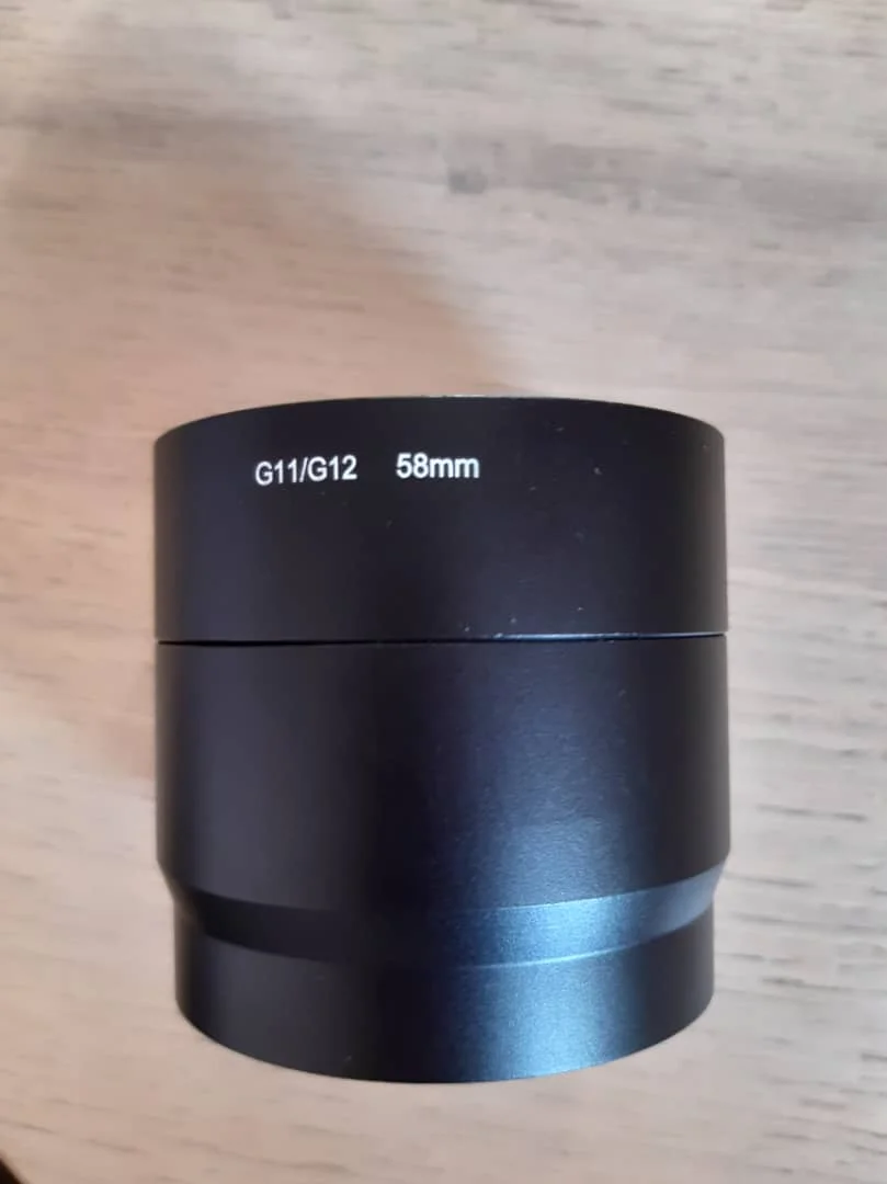

58mm 58 mm filter mount Lens Adapter Tube Ring for canon G11 G12 camera