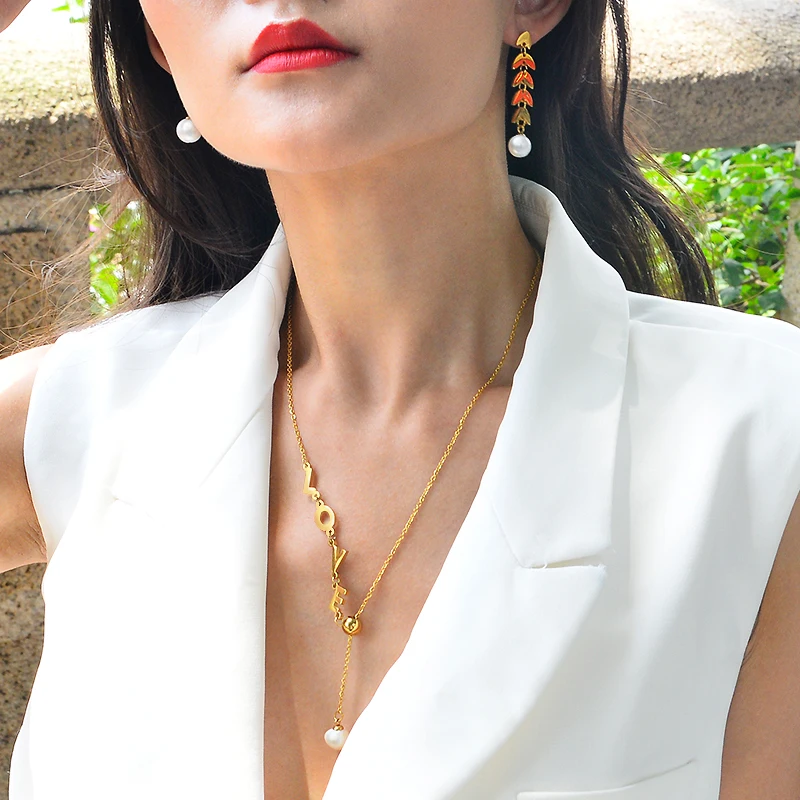 Baoyan круглый натуральный жемчужный кулон ожерелья розовое