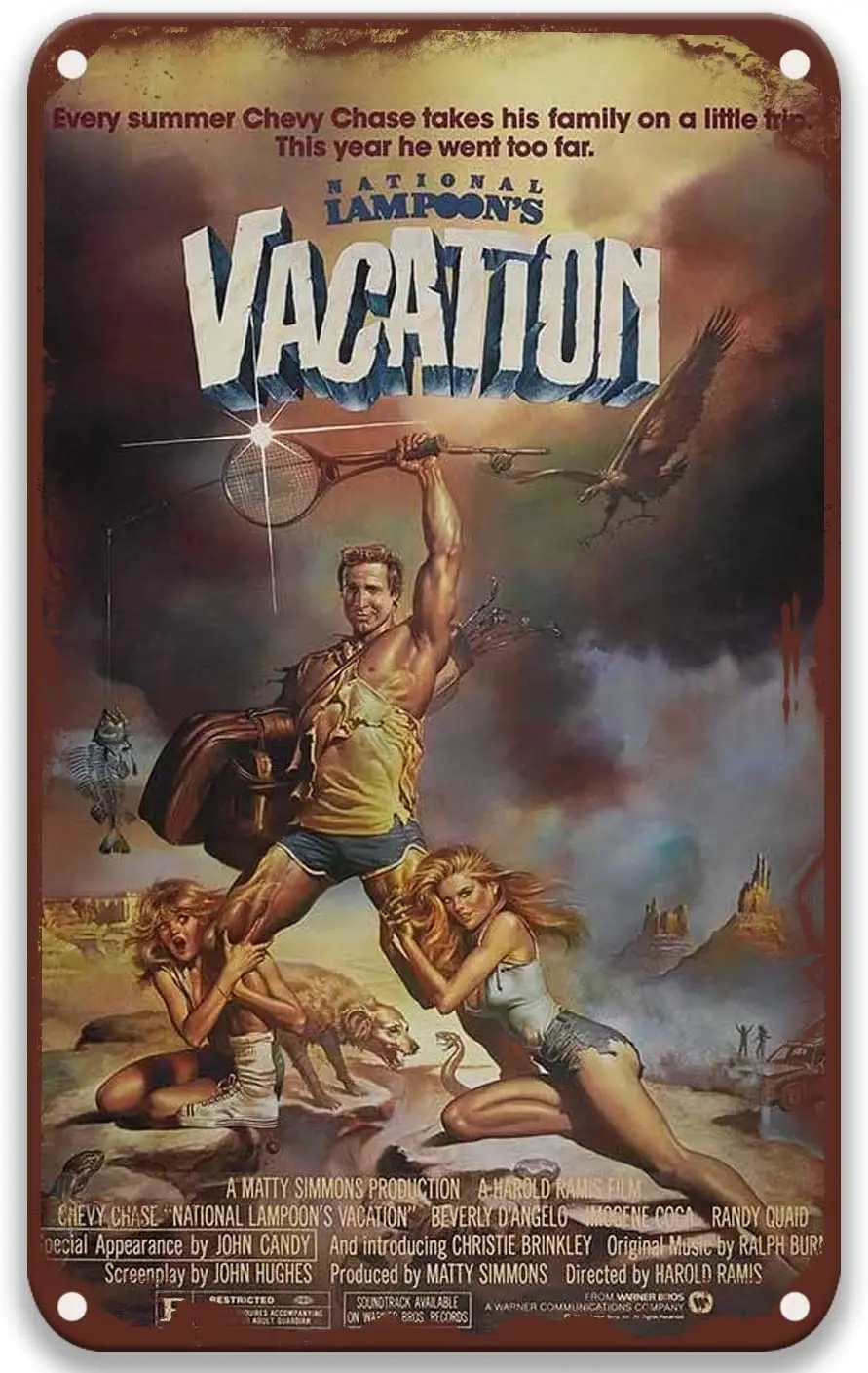 

Постер Фильма TGDB, 6 оловянных знаков, уникальные винтажные фильмы для комнаты, офиса, гостиной, украшение для дома, 8x12 дюймов