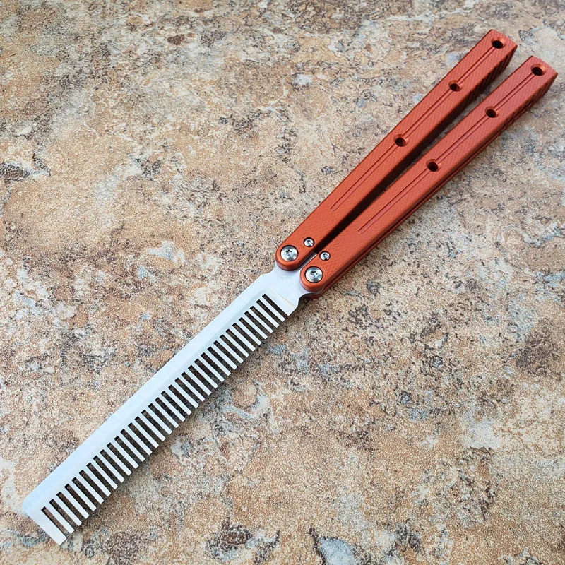 Гребень Одно синее море с интегрированной алюминиевой ручкой высокопрочный