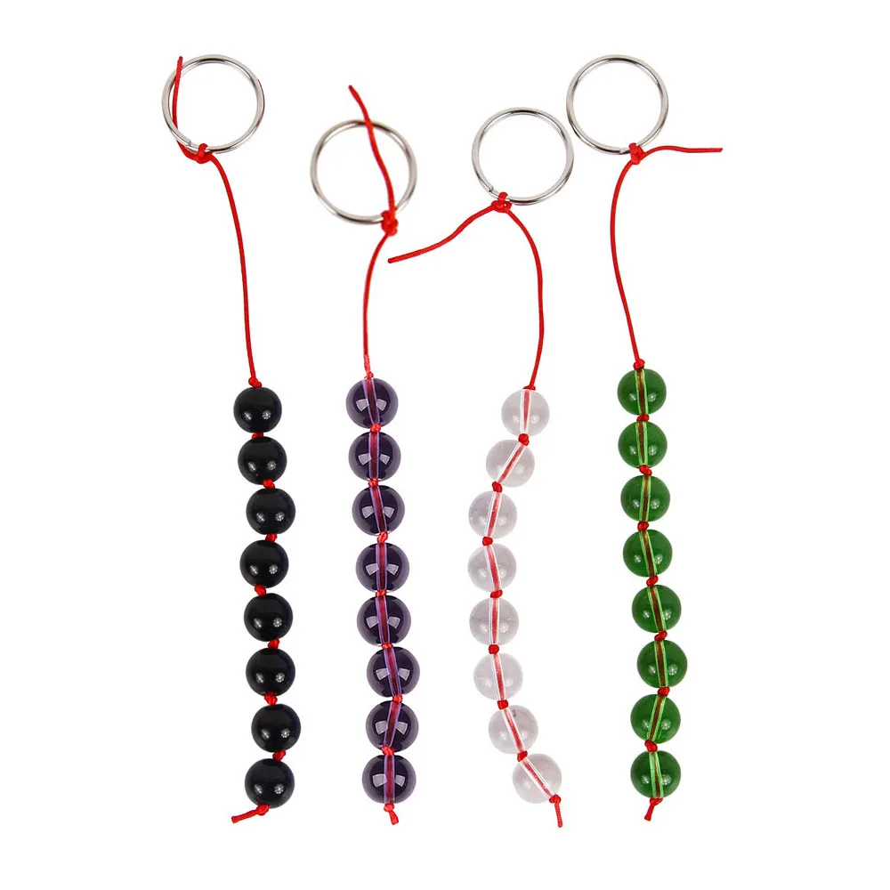 Стеклянные анальные шарики Вагинальный массажер простаты Анальная пробка с