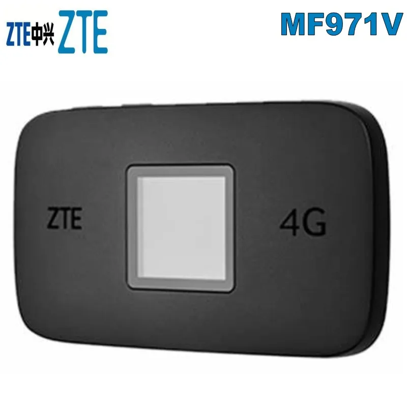Оригинальная разблокировка 300 Мбит/с ZTE MF971V Cat6 WiFi роутер 4G LTE с B1/2/3/4/5/7/8/17/12/20/28 TDD B38/40