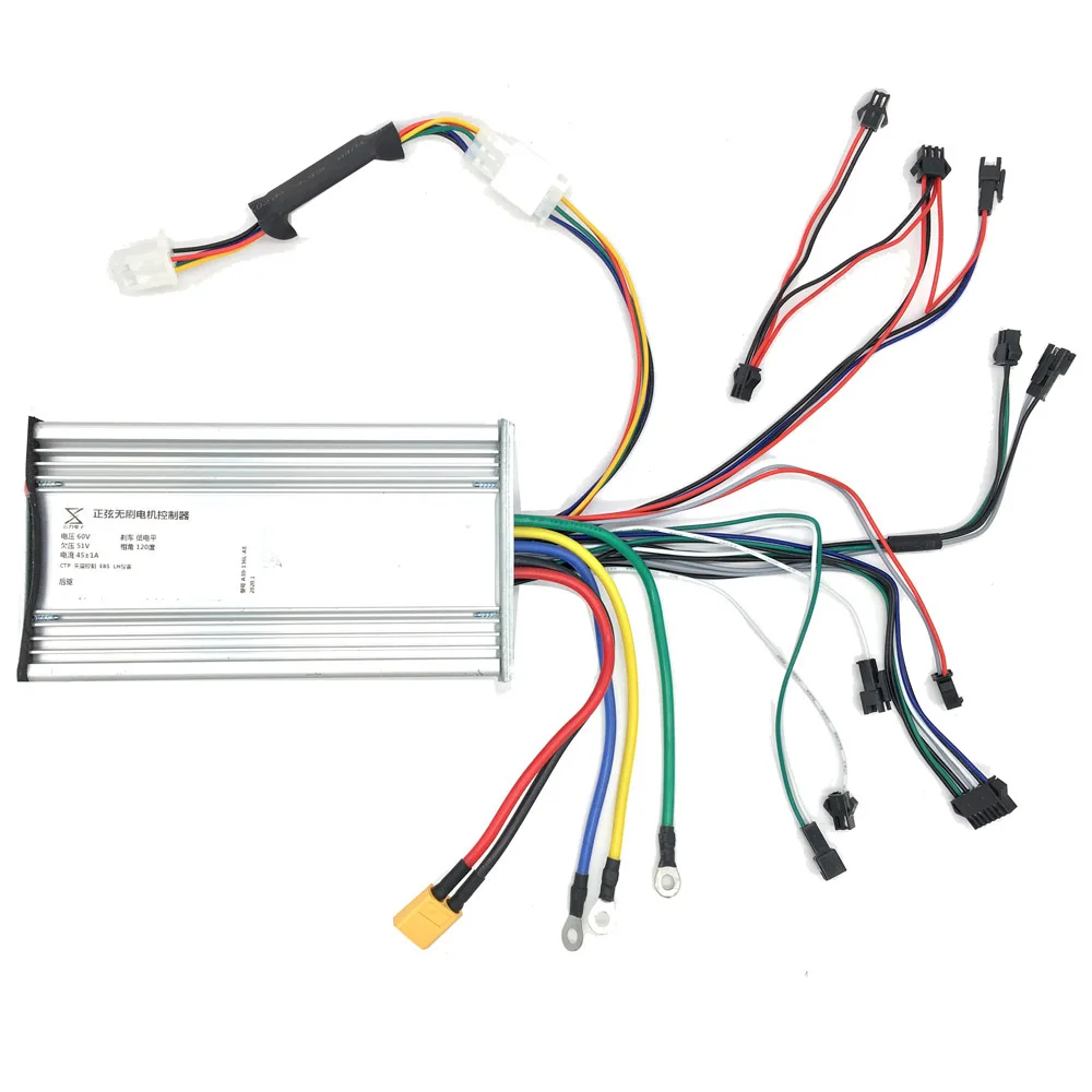 YunLi 60V 45A дисплей контроллера для двух двигателей 3200w5600w 6000w электрический kickscooter LH