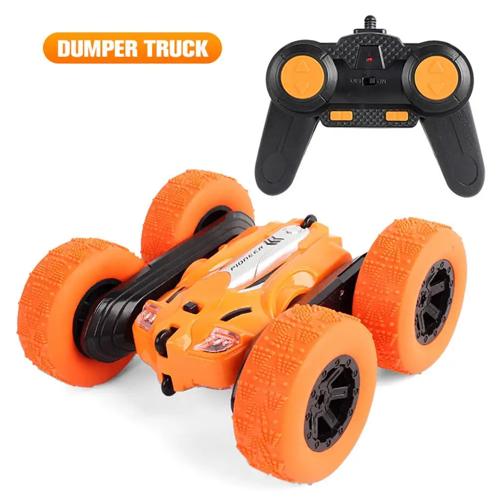 

Remote Control 4CH Car for Toddlers RC Vehicle Stunt Car Toy with Sound and Light Educational Toy Car Boys Girls Kids