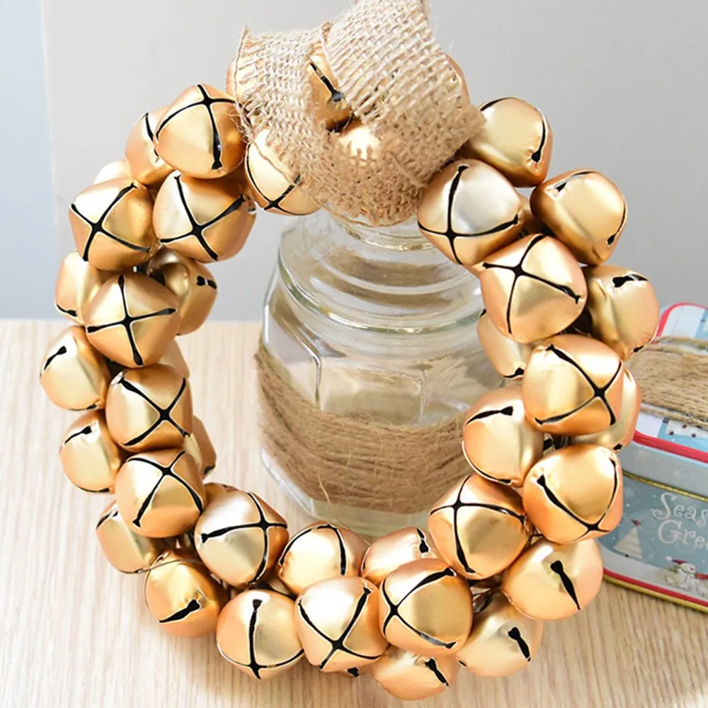 Рождественские украшения для дома ветряные колокольчики виноградные струны