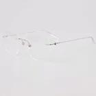 Оправа для очков Женская оптическая, брендовая роскошная винтажная, без оправы, для чтения, при близорукости, по рецепту, MB0101O