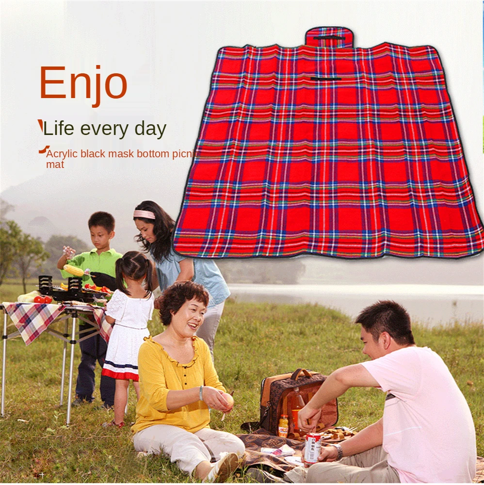 

Portable Beach Mat Picnic Mat Outdoor Camping Blanket Baby Crawling Mat Folding Blanket Camp Sleeping Mat Camping Picnic Mat