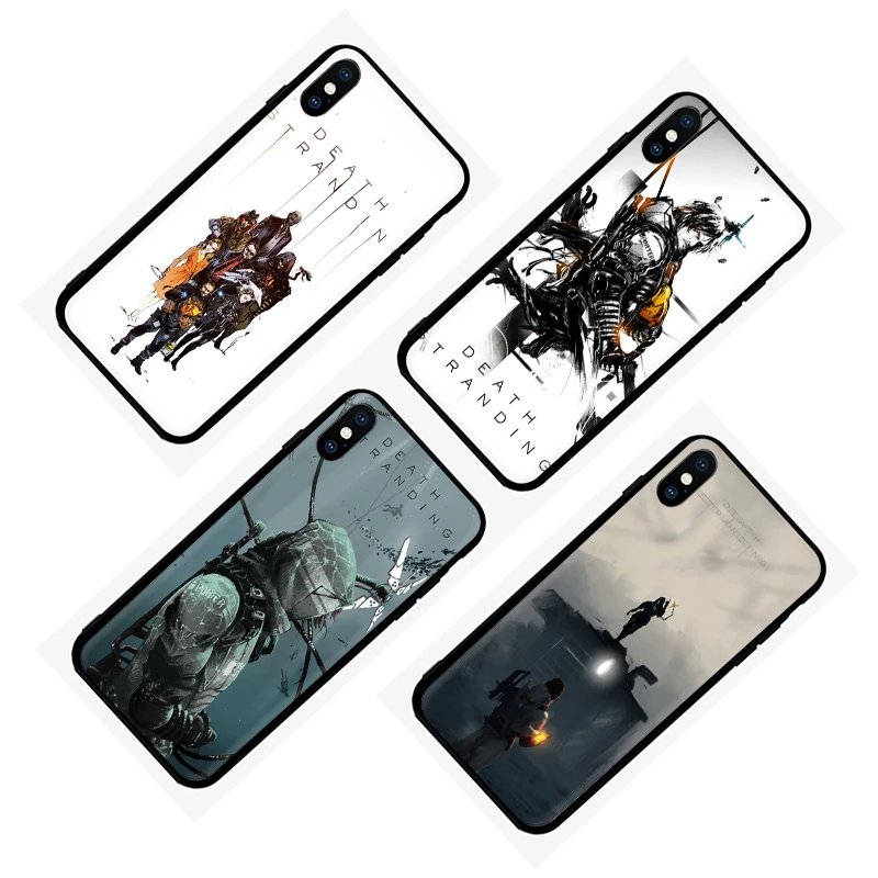 Силиконовый чехол для телефона EWAU Death Stranding для iPhone 5 5S SE 6 6s 7 8 Plus X XR XS 11 Pro Max
