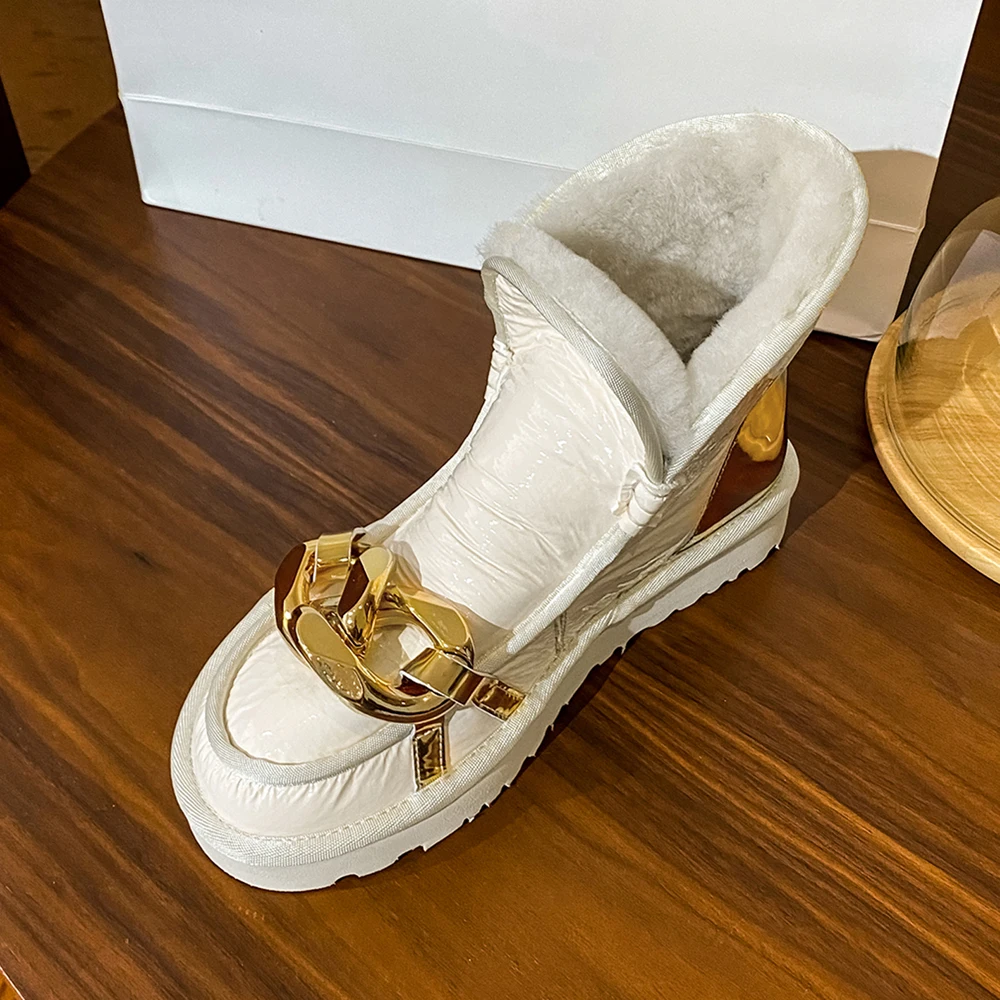 Новинки 2021 годаполусапожки женские с натурального мехастильные угги круглым