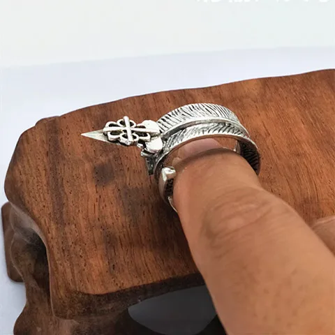 Кольцо с защитой от волка для девочек ночной безопасности Ювелирное кольцо