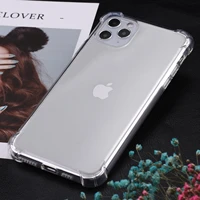 luxury transparent shockproof phone case for iphone 11 13 pro max x xr xs 7 8plus 12 mini protection silicone phone cover
