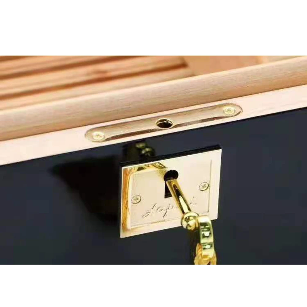 Новое поступление чехол для сигар кедровый ящик сигарет с замком 2 увлажнители