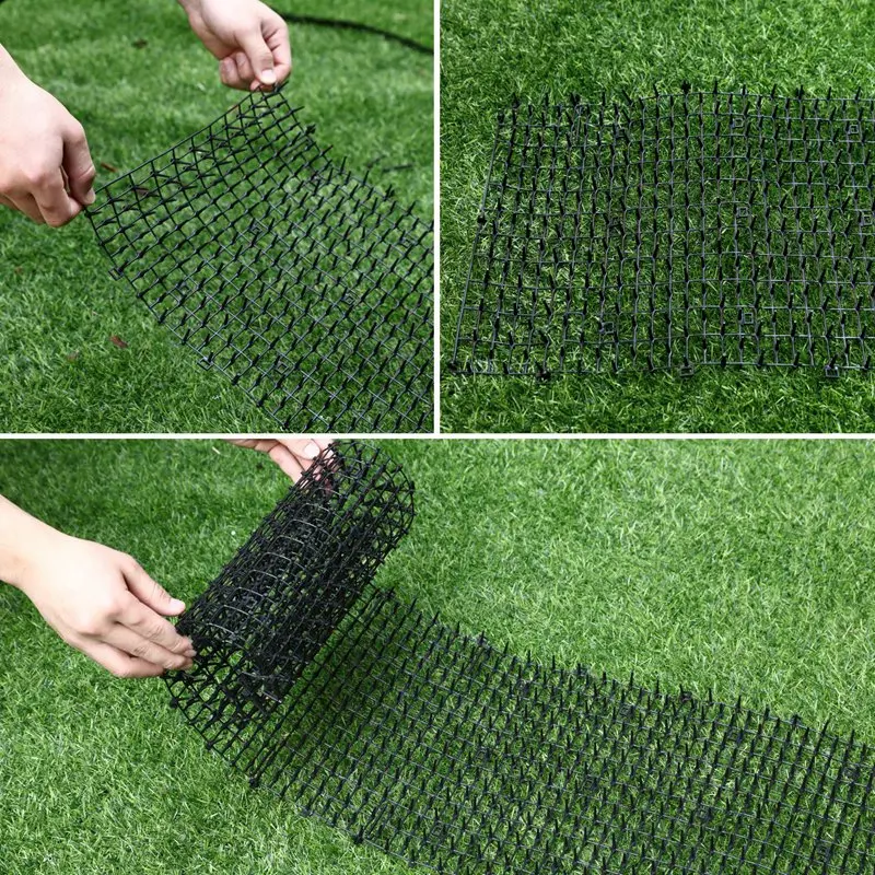 Garden Cat Scat Mat - Cats And Dogs Repellent Mat Plastic Spike-Keeping Cats And Dogs From Digging от AliExpress WW