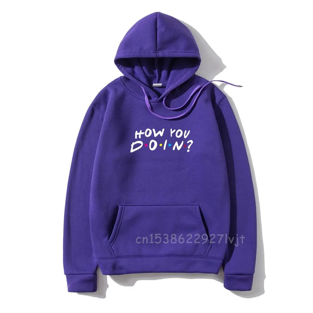 

FRIENDS Printed Sweatshirt Hoodies Men Casual How You Doin Hoodie Sweatshirts Fashion Streetwear pullover Clothes Drop Shipping