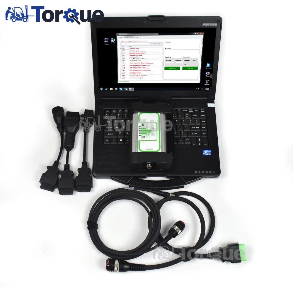 

For Volvo Vocom 88890300 Interface OBDII USB Version Truck Diagnostic Tool For UD Mack diagnosis scanner With CF52 laptop