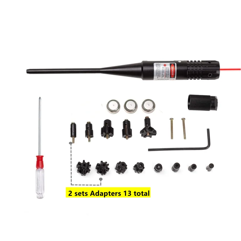 Тактический Регулируемый лазерный комплект для охотничьей винтовки Калибр от 177