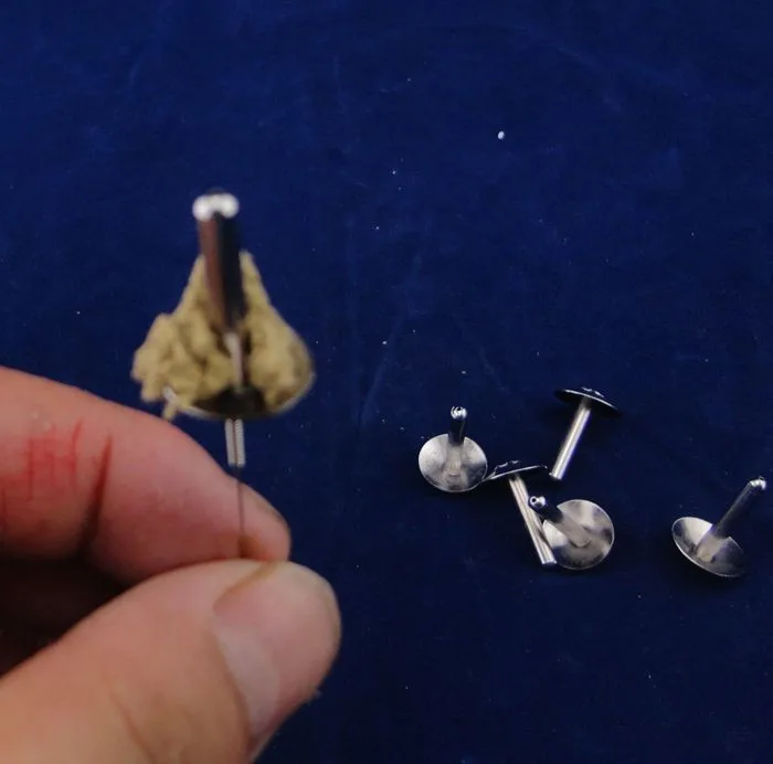 10 шт. иглы для иглоукалывания и кепки прогревания теплая пружинная Кепка мокса с