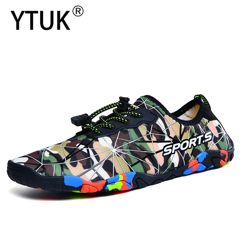 

YTUK Aqua Shoes Summer Water Shoes Men Breathable Beach Slippers Upstream Shoes Woman Swimming Sandals Diving Socks wading shoes
