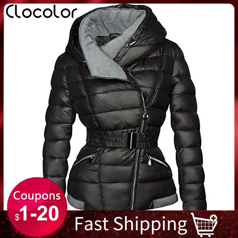 Парка женская зимняя куртка русская Повседневная Базовая теплые готические