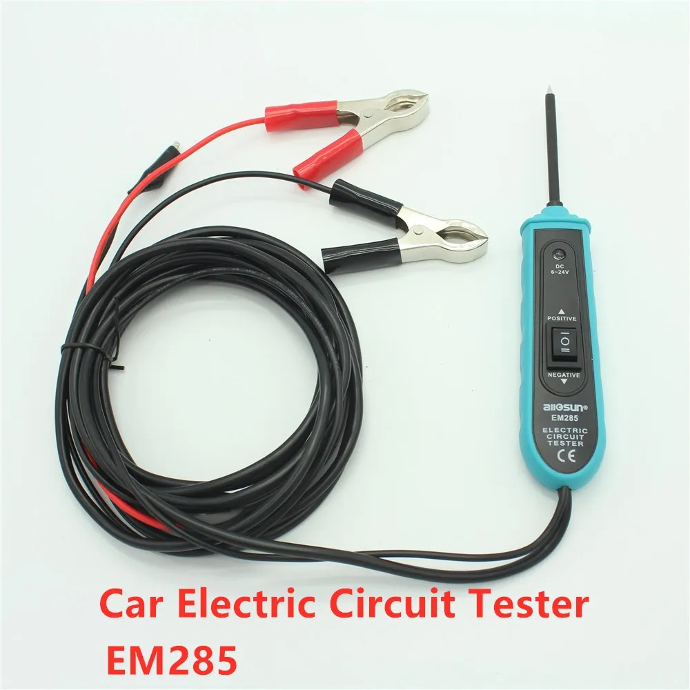 

Acheheng Car Repair Diagnostic Tools Auto Test EM285 Power Probe Car Electric Circuit Tester Automotive Detection Tool 6-24V DC